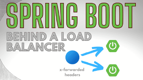 Setup Spring Boot behind a load balancer using the X-Forwarded headers ...