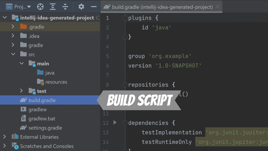 Generated build script
