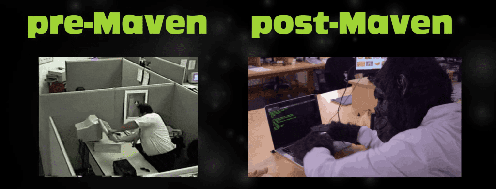 pre and post Maven periods